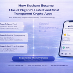 “How Kochure became Nigeria’s fastest and most transparent crypto app with instant Naira deposits, real-time crypto trading, low 1.99% fees, secure KYC verification, and seamless asset management.